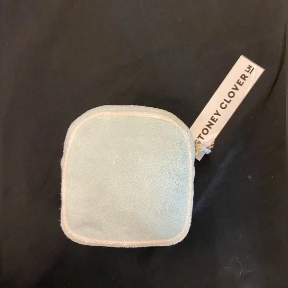 STONEY CLOVER LANE Terry Seahorse Mini Pouch - Picture 2 of 8